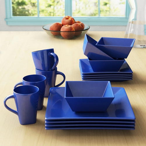 Ebern Designs Joselynn Ceramic Dinnerware Set Service for 4 & Reviews